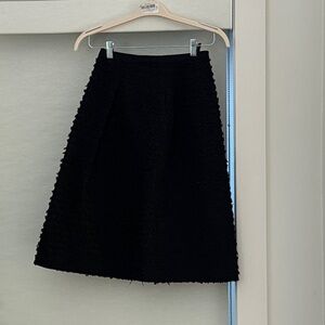 BCBGMaxAzria Elegant Black A-Line Skirt